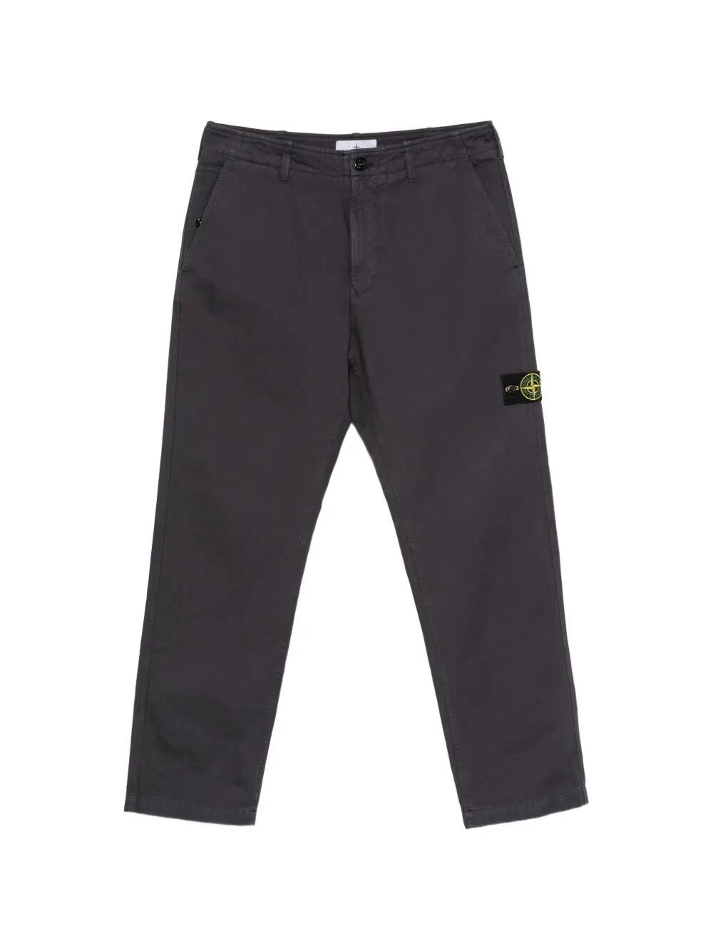 Stone Island Men Cotton Twill-Tc Garment Dyed Pants