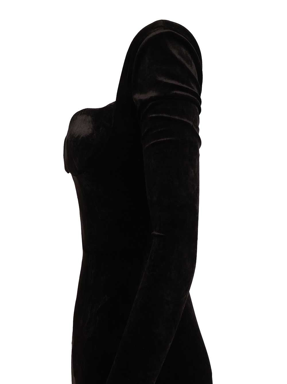 Balenciaga Women Off-The-Shoulder Maxi Dress BALENCIAGA