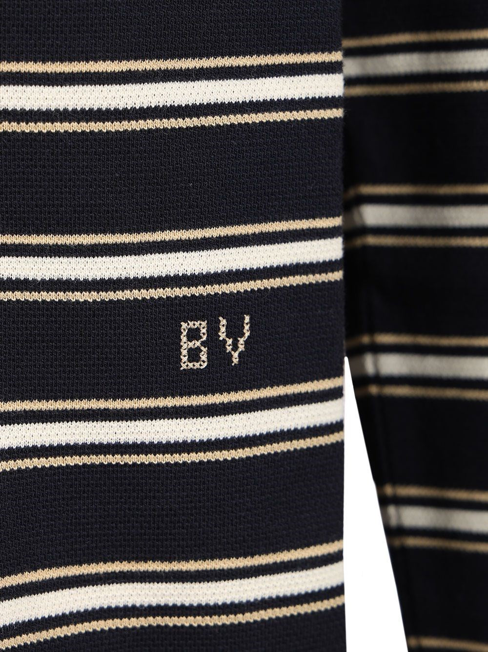 Bottega Veneta Men Striped Polo Shirt BOTTEGA VENETA