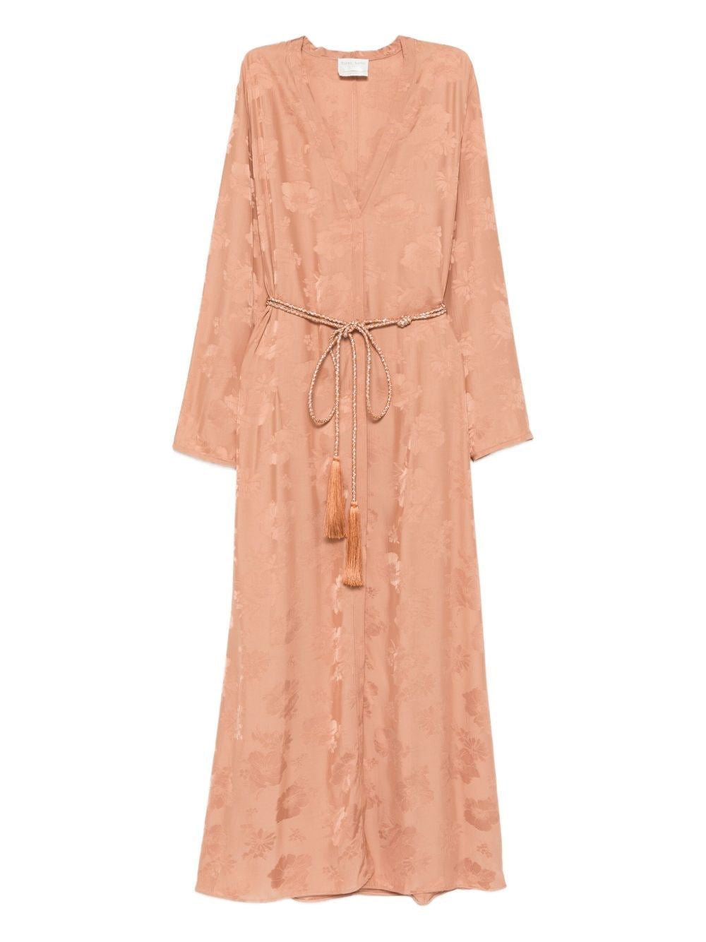 Forte_Forte Women Fluid Bouquet Jacquard Long Sleeves Dress FORTE FORTE