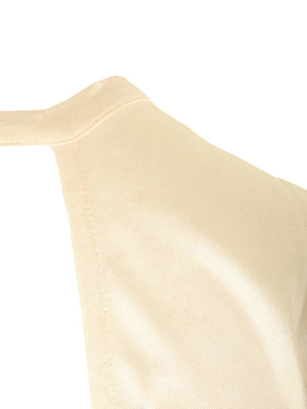 Loewe Women Silk And Viscose Top With Knot LOEWE