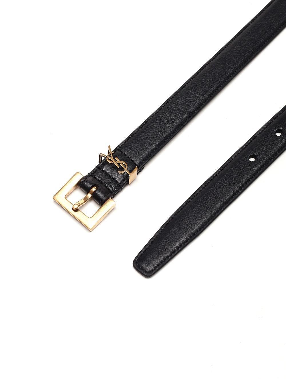 Saint Laurent Women "Cassandre" Thin Belt SAINT LAURENT