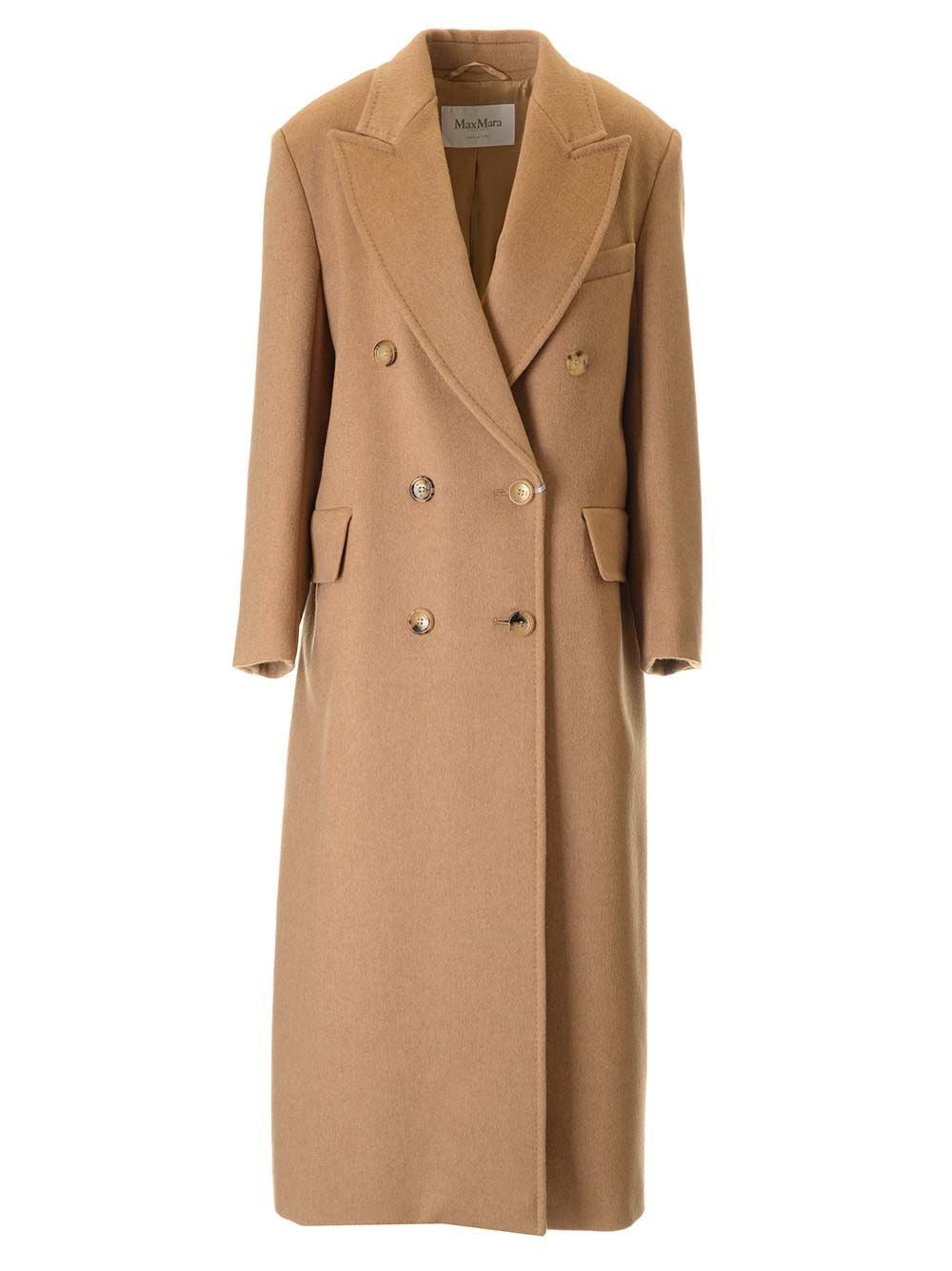 Max Mara Women "Fungo" Militar-Style Coat