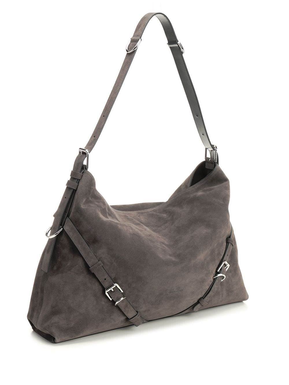 Givenchy Women Voyou Large Suede Shoulder Bag GIVENCHY