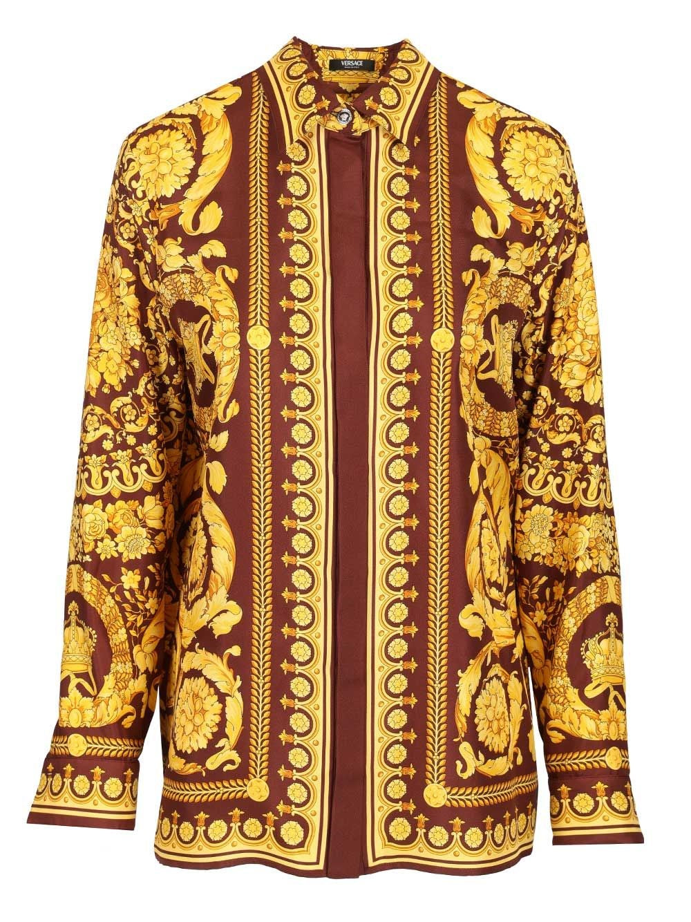 Versace Women Silk Twill Shirt VERSACE