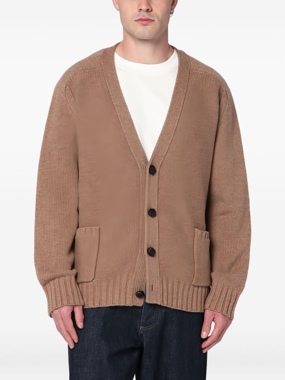 Bottega Veneta Men Wool Cardigan BOTTEGA VENETA
