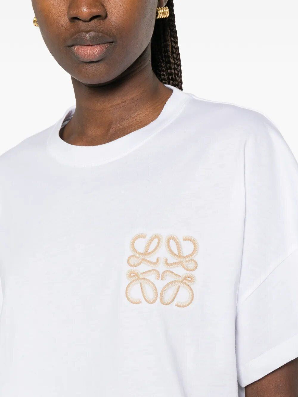 Loewe Paula's Ibiza Women Boxy Fit Cotton T-Shirt LOEWE