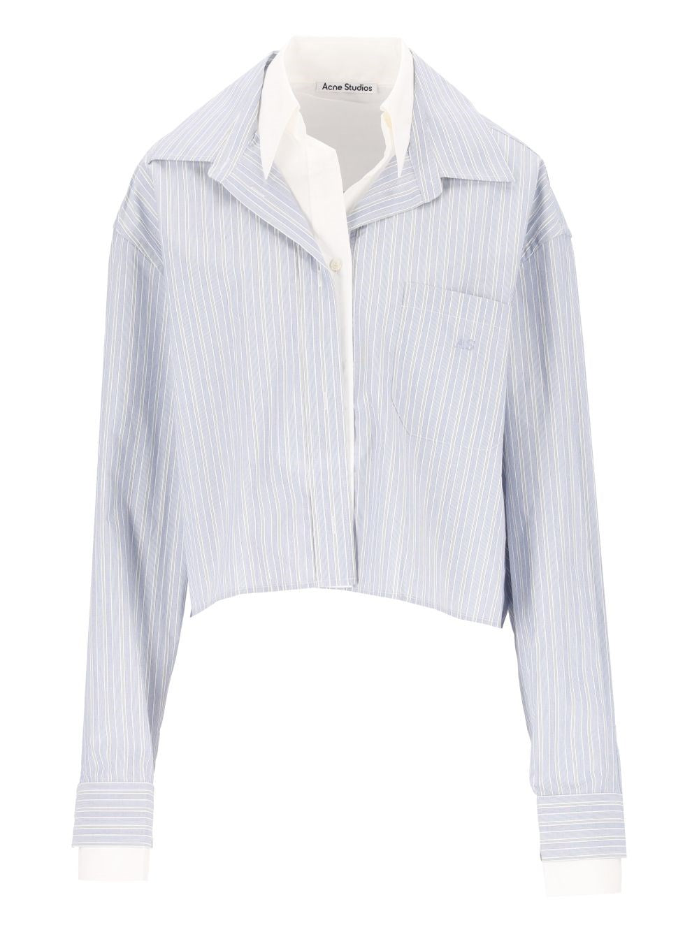 Acne Studios Women Layered Striped Shirt ACNE STUDIOS
