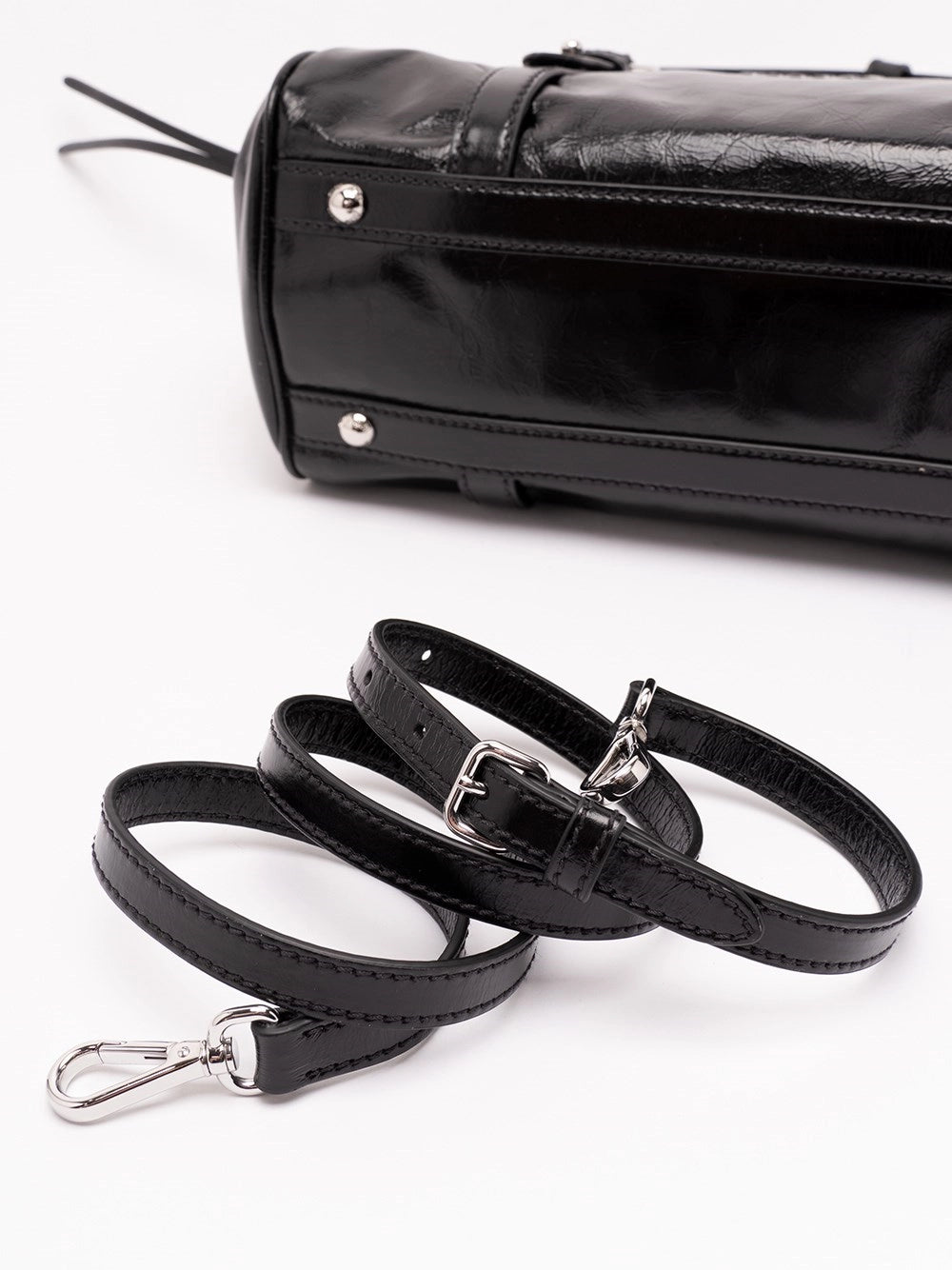 Miu Miu Women Shiny Leather Handbag MIU MIU