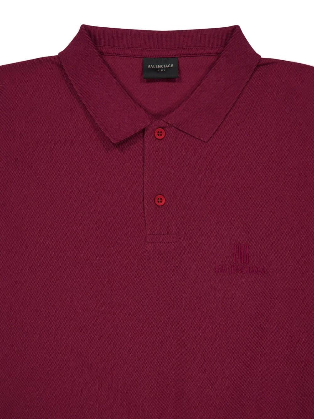 Balenciaga Men "Nano Bb" Polo Shirt BALENCIAGA