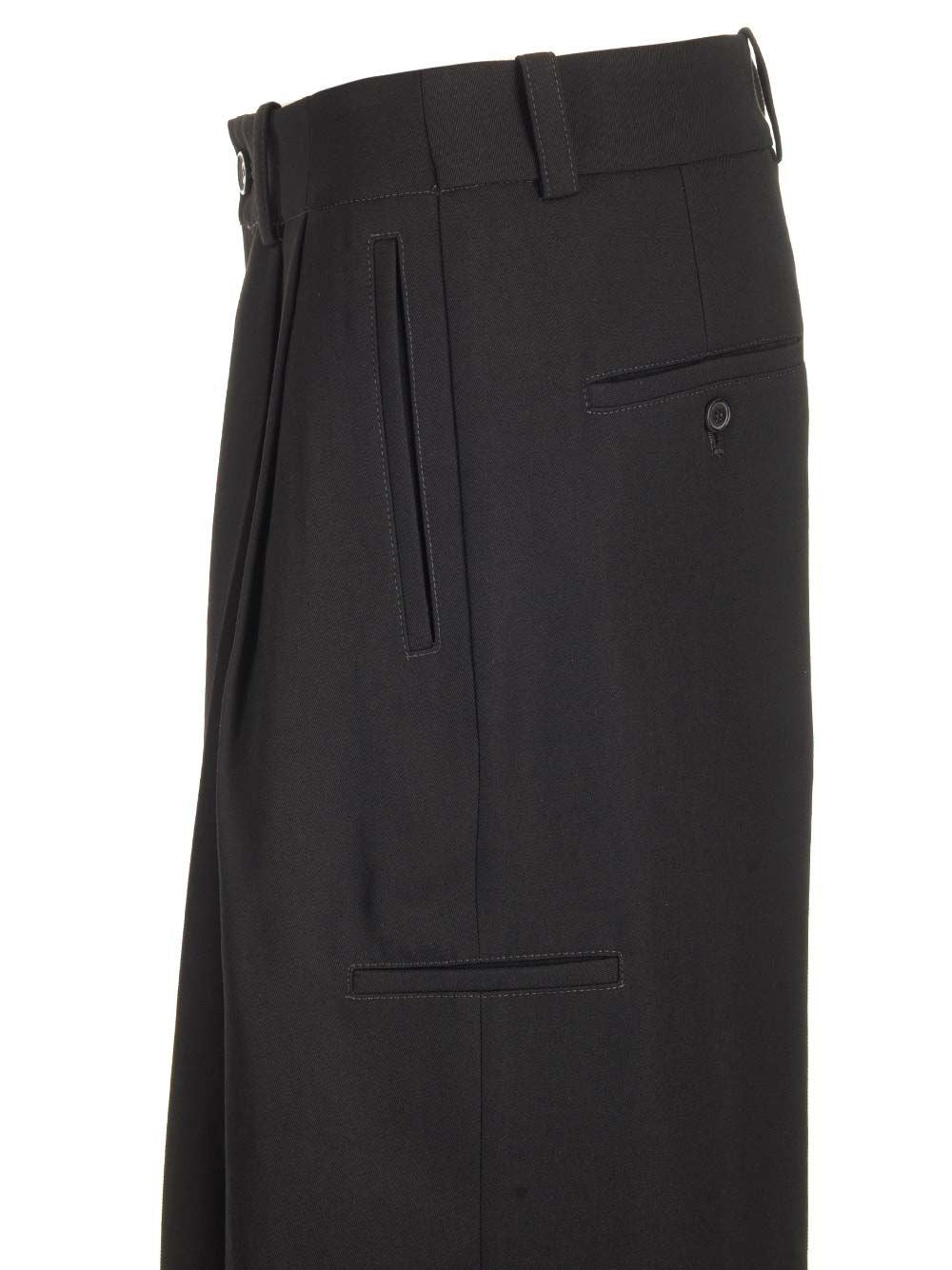 Off-White Men Virgin Wool Trousers OFF-WHITE