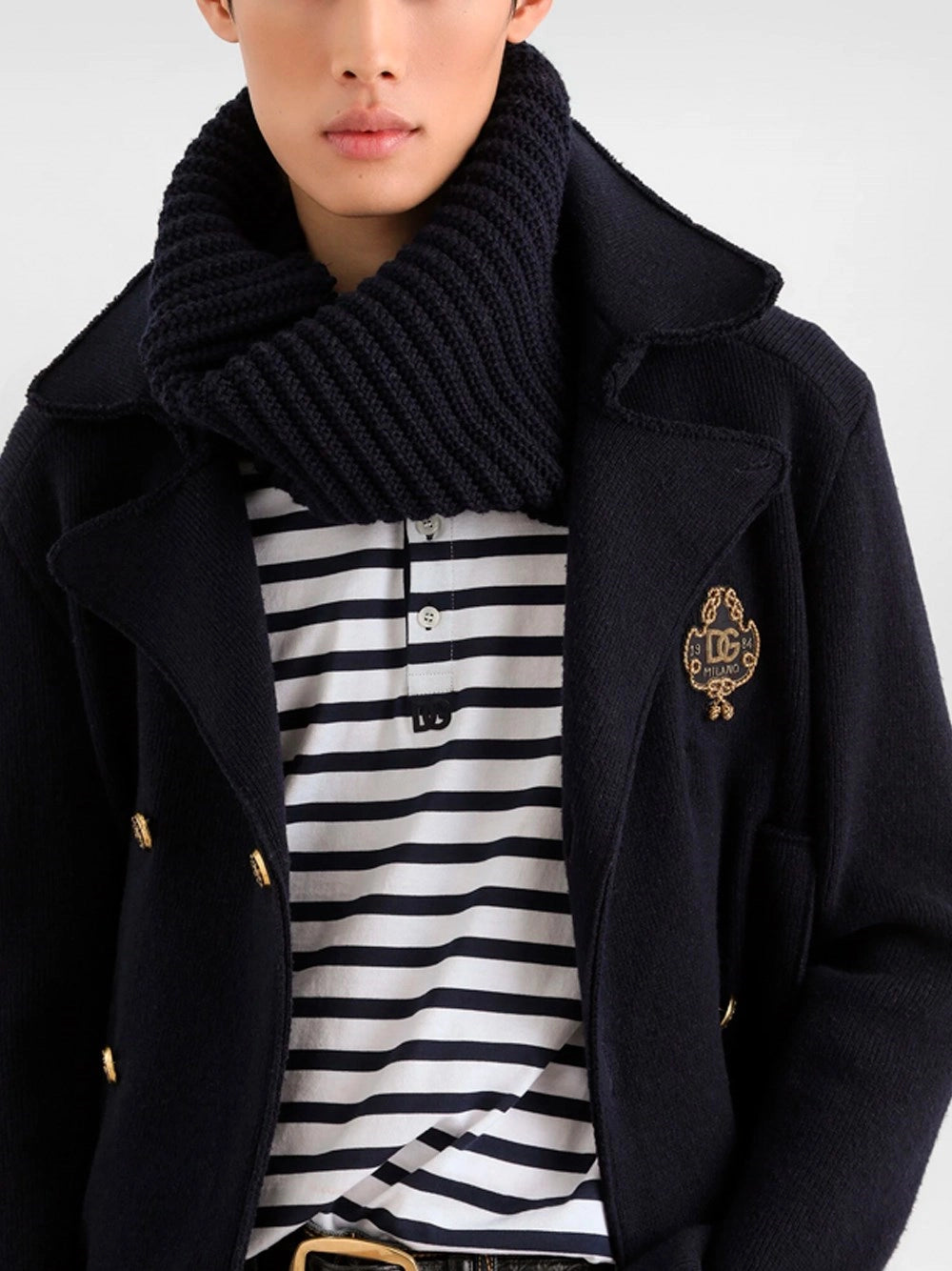 Dolce & Gabbana Men Peacoat DOLCE & GABBANA