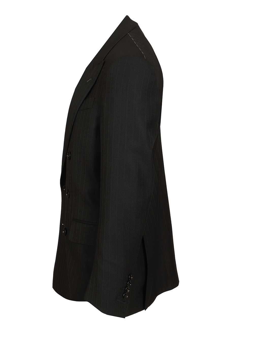 Tom Ford Men Double-Breasted Wool Blazer TOM FORD