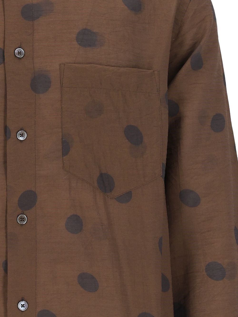 Paul Smith Men Viscose And Wool Polka Dot Shirt PAUL SMITH