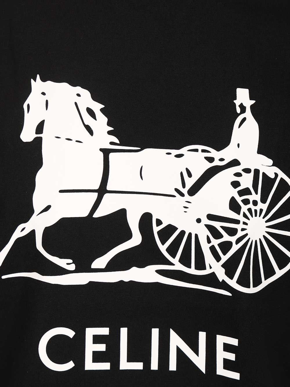 Celine Men Cotton Jersey T-Shirt CELINE