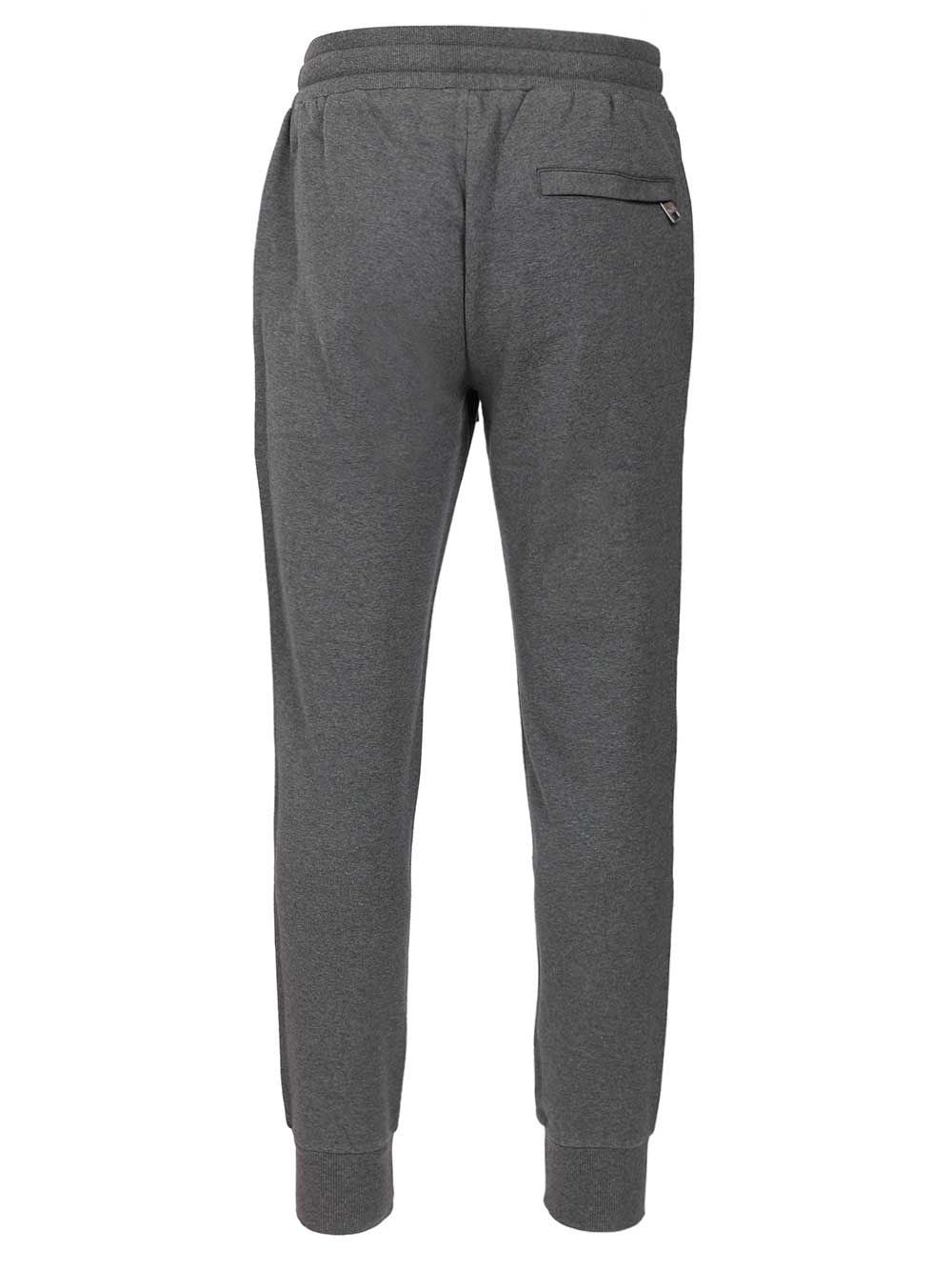 Dolce & Gabbana Men Jersey Trousers With Heraldic Patch DOLCE & GABBANA
