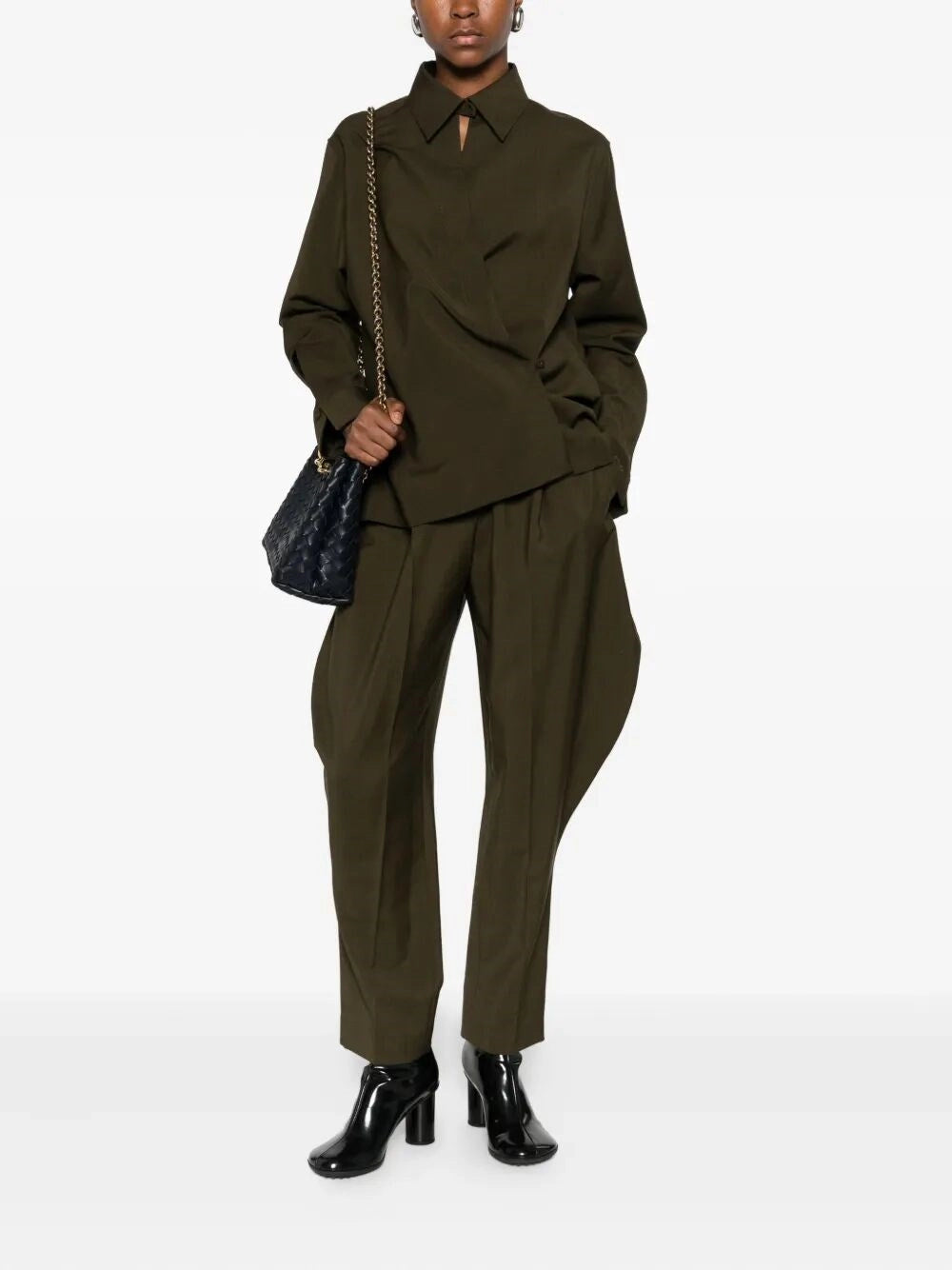 Fendi Women Wool Mohair Pants FENDI