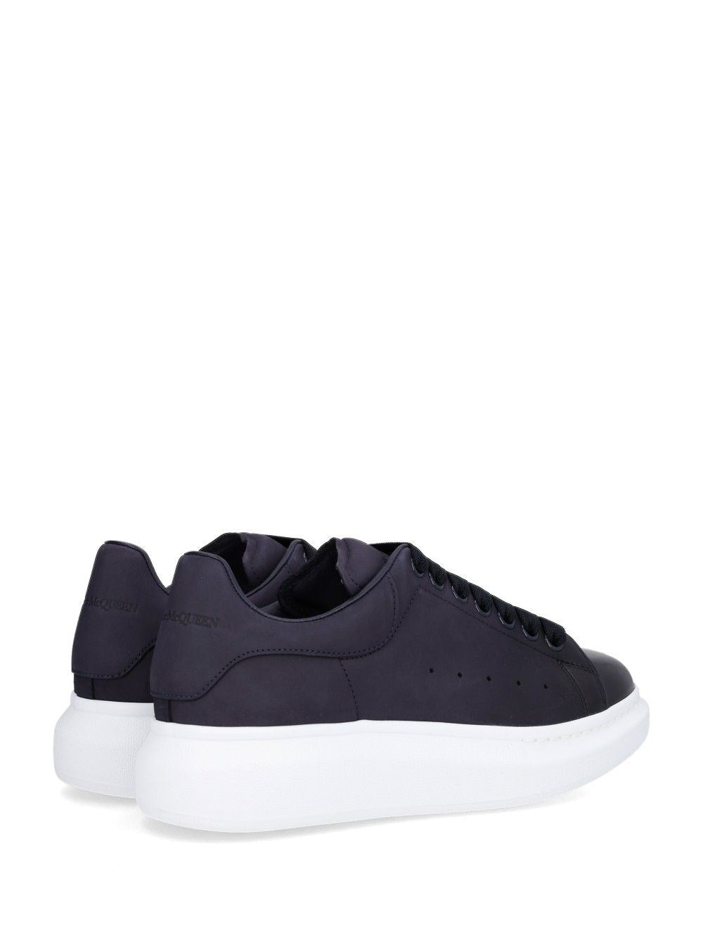 Mcqueen Men Oversized Leather Sneakers ALEXANDER MCQUEEN