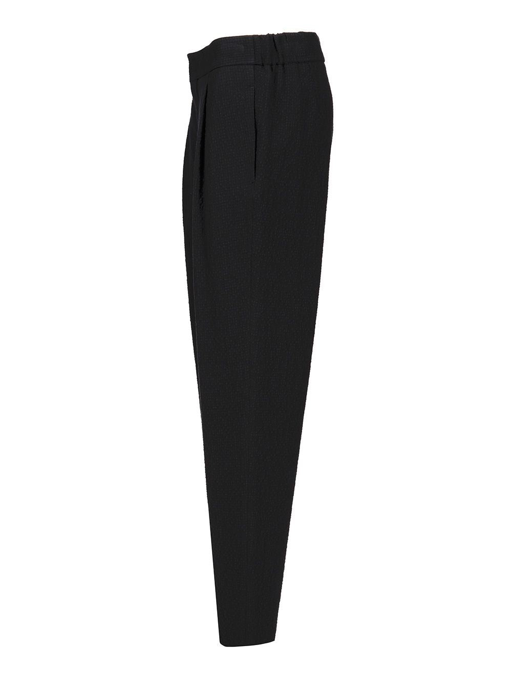 Giorgio Armani Men Stretch Wool Single Pleat Trousers GIORGIO ARMANI