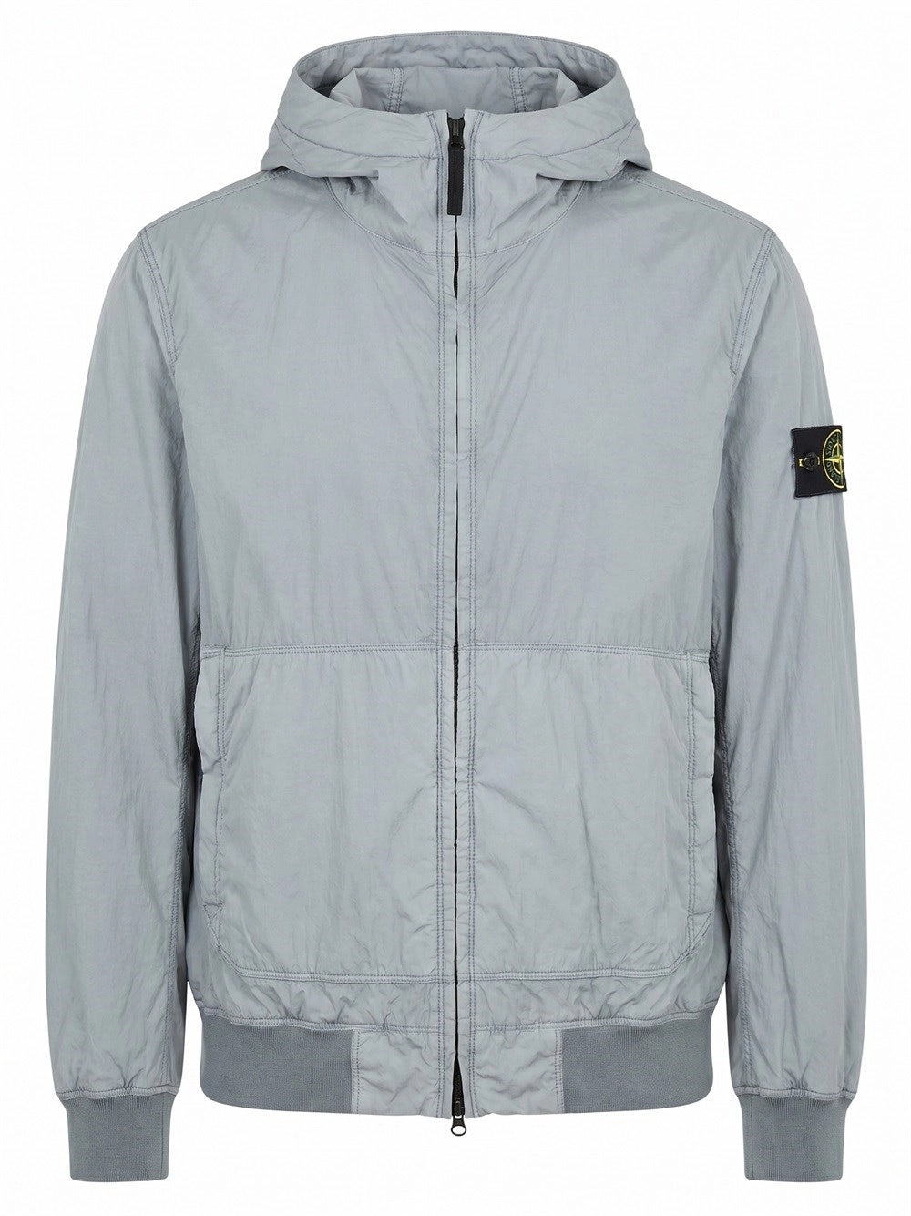 Stone Island Men Garment Dyed Crinkle Reps Ny Jacket STONE ISLAND
