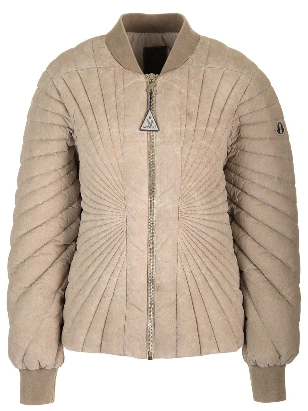 Moncler X Rick Owens Women "Radiance Flight" Down Filled Bomber Jacket MONCLER X RICK OWENS