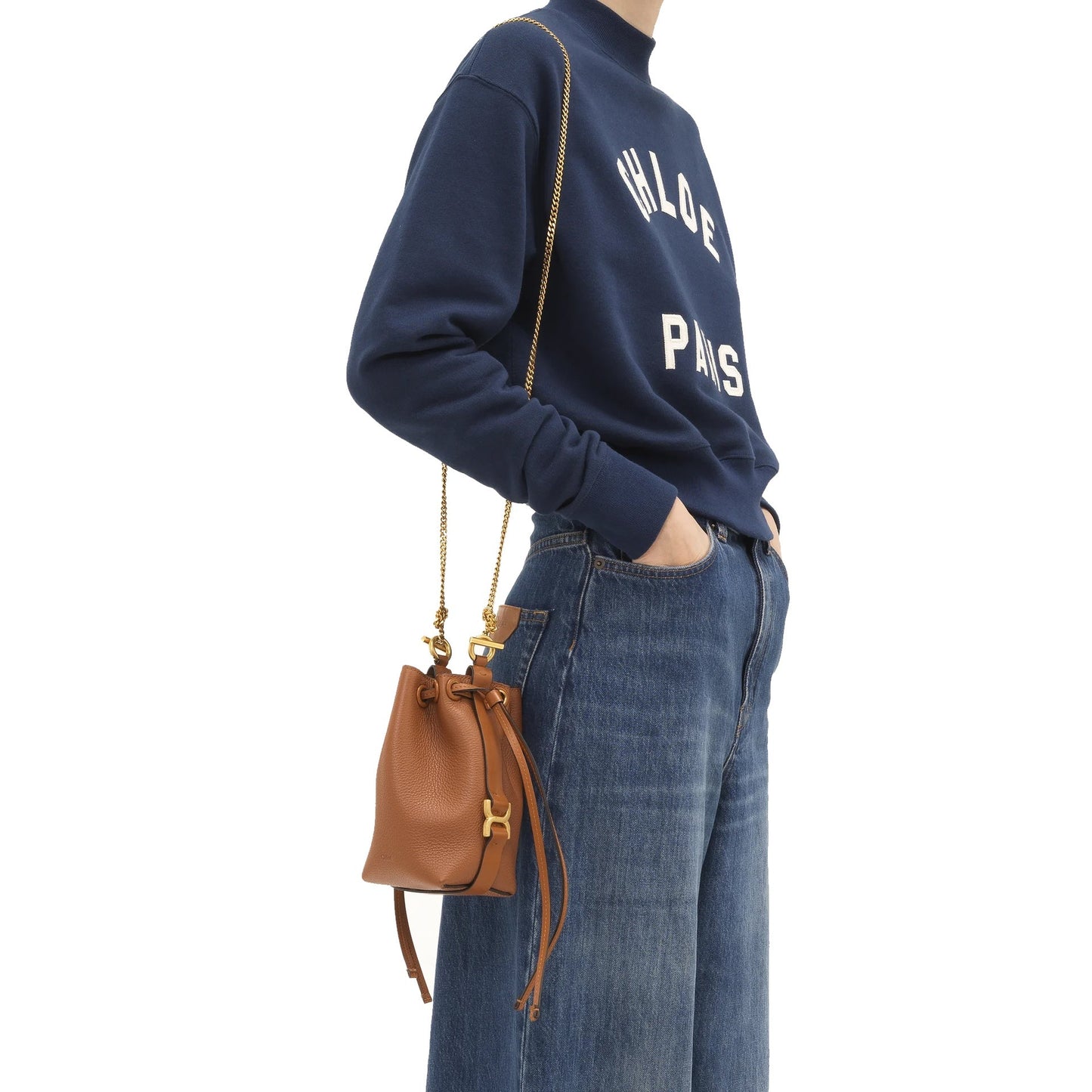 Chloe Micro Marcie Bucket Bag Women CHLOE