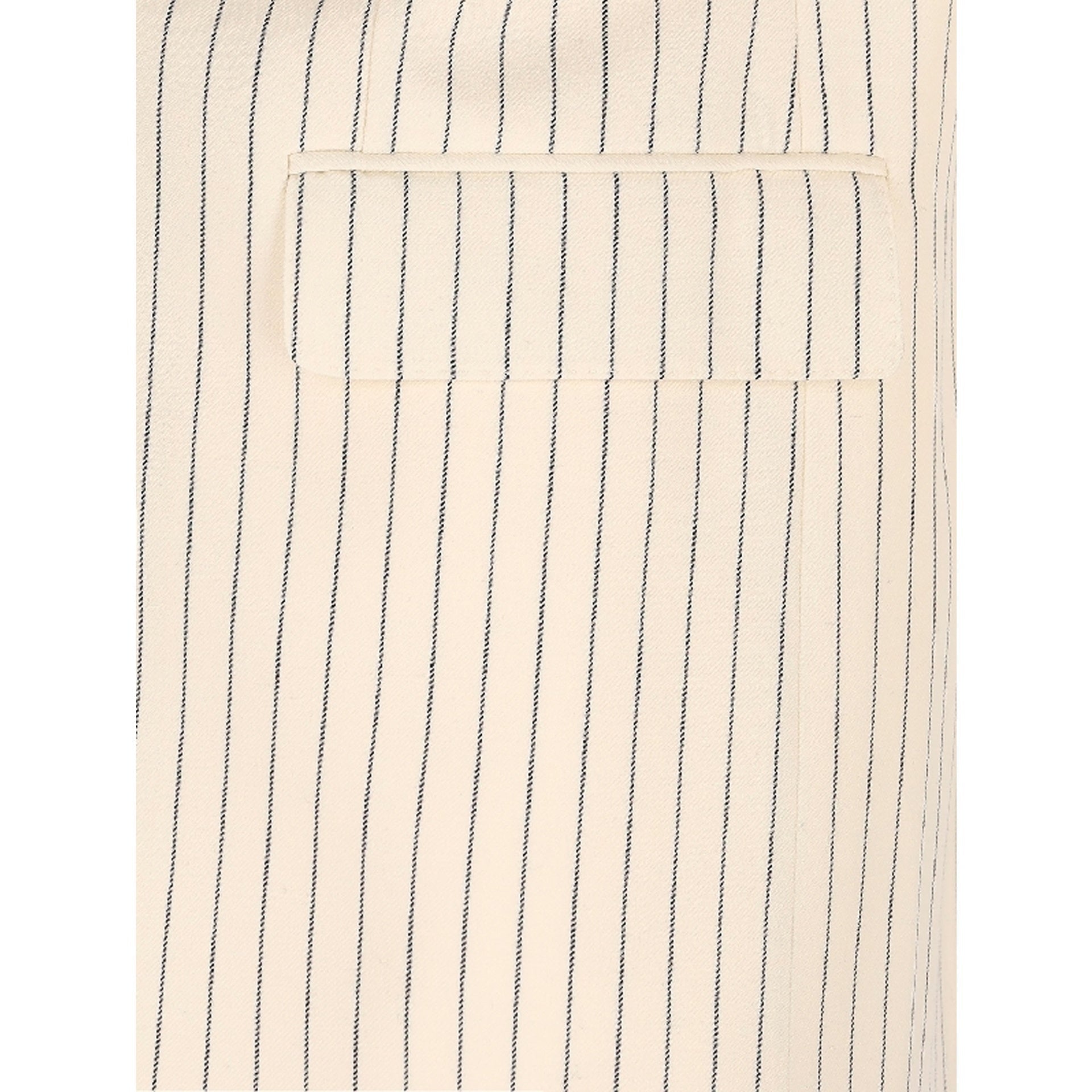 Celine Wool Striped Blazer Men CELINE