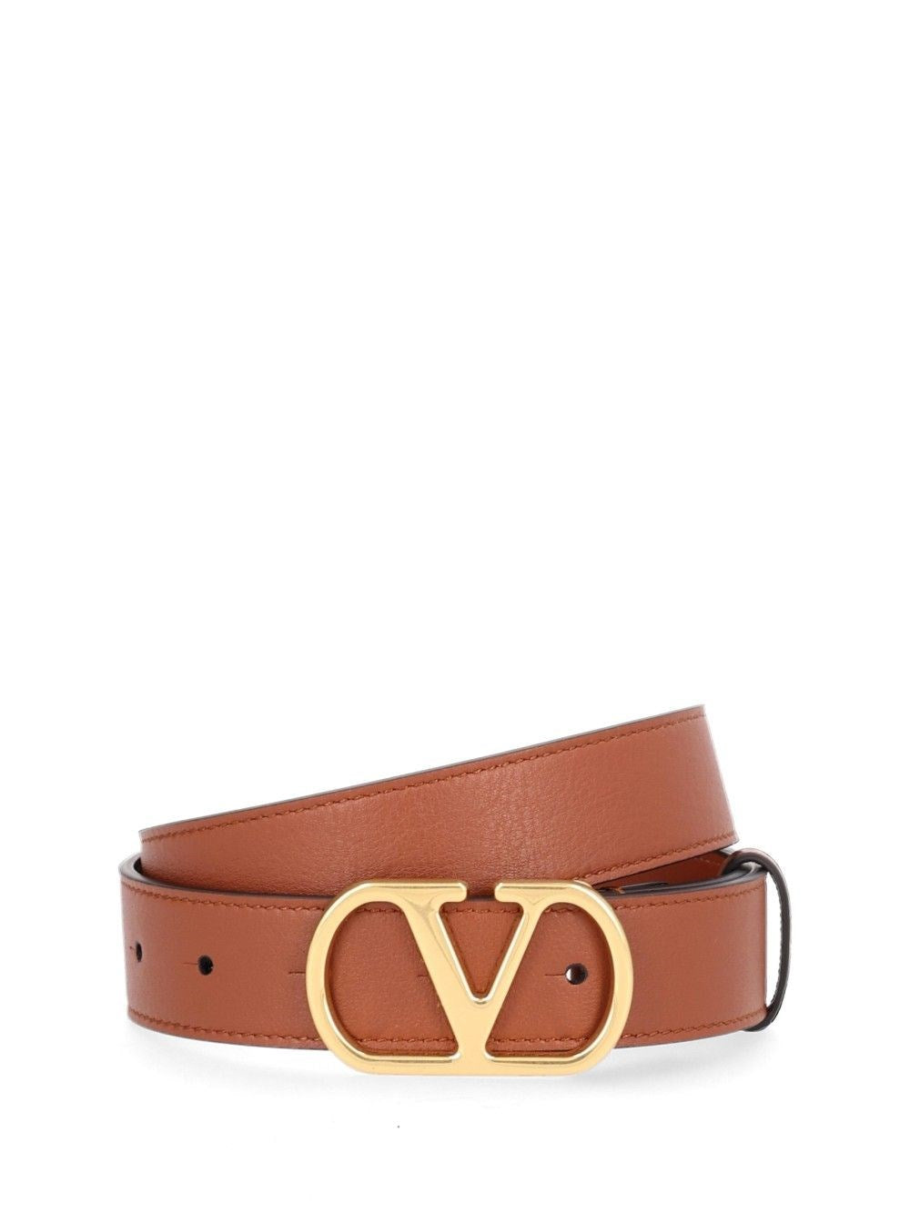 Valentino Garavani Women Vlogo Signature Leather Belt VALENTINO GARAVANI
