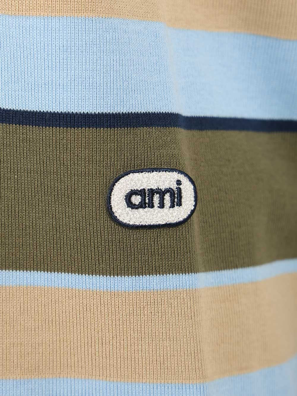Ami Women Crew Neck T-Shirt AMI PARIS