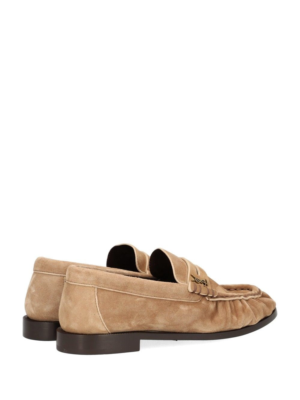 Saint Laurent Women Le Loafer Suede Moccasin SAINT LAURENT