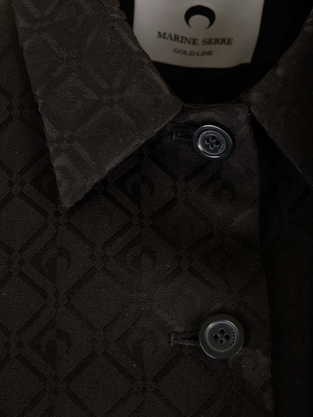 Marine Serre Women "Moon Diamond" Jacquard Jacket MARINE SERRE