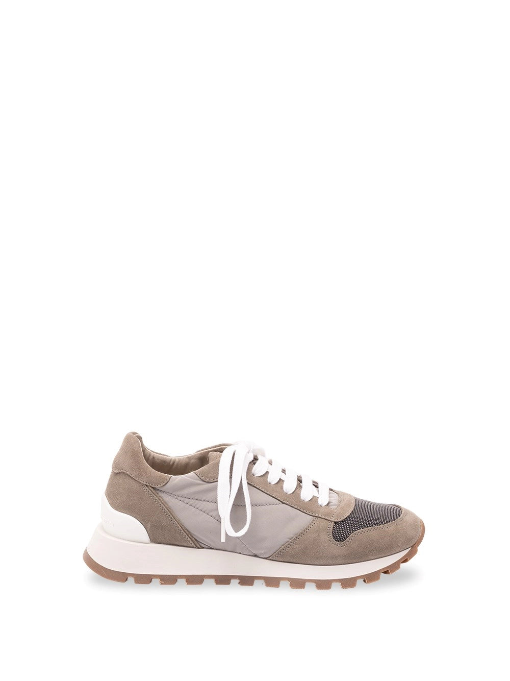 Brunello Cucinelli Women Fabric Sneakers With Monili BRUNELLO CUCINELLI