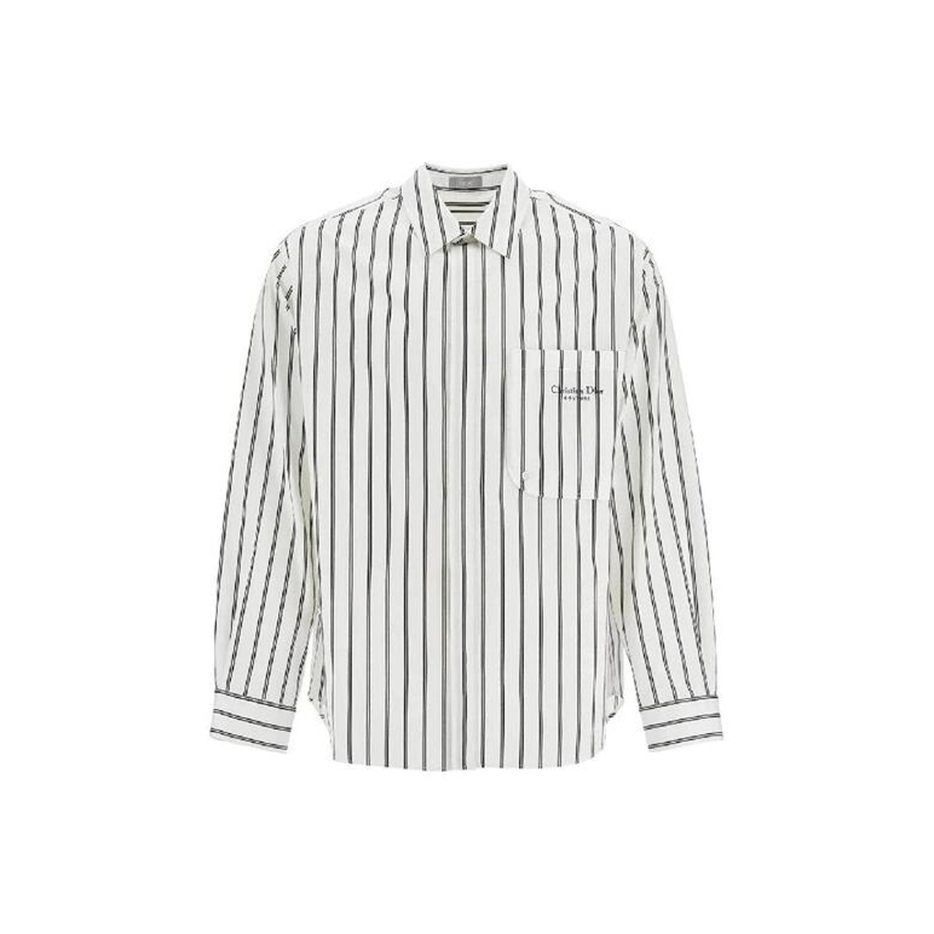 Dior Cotton Striped Shirt Men CHRISTIAN DIOR