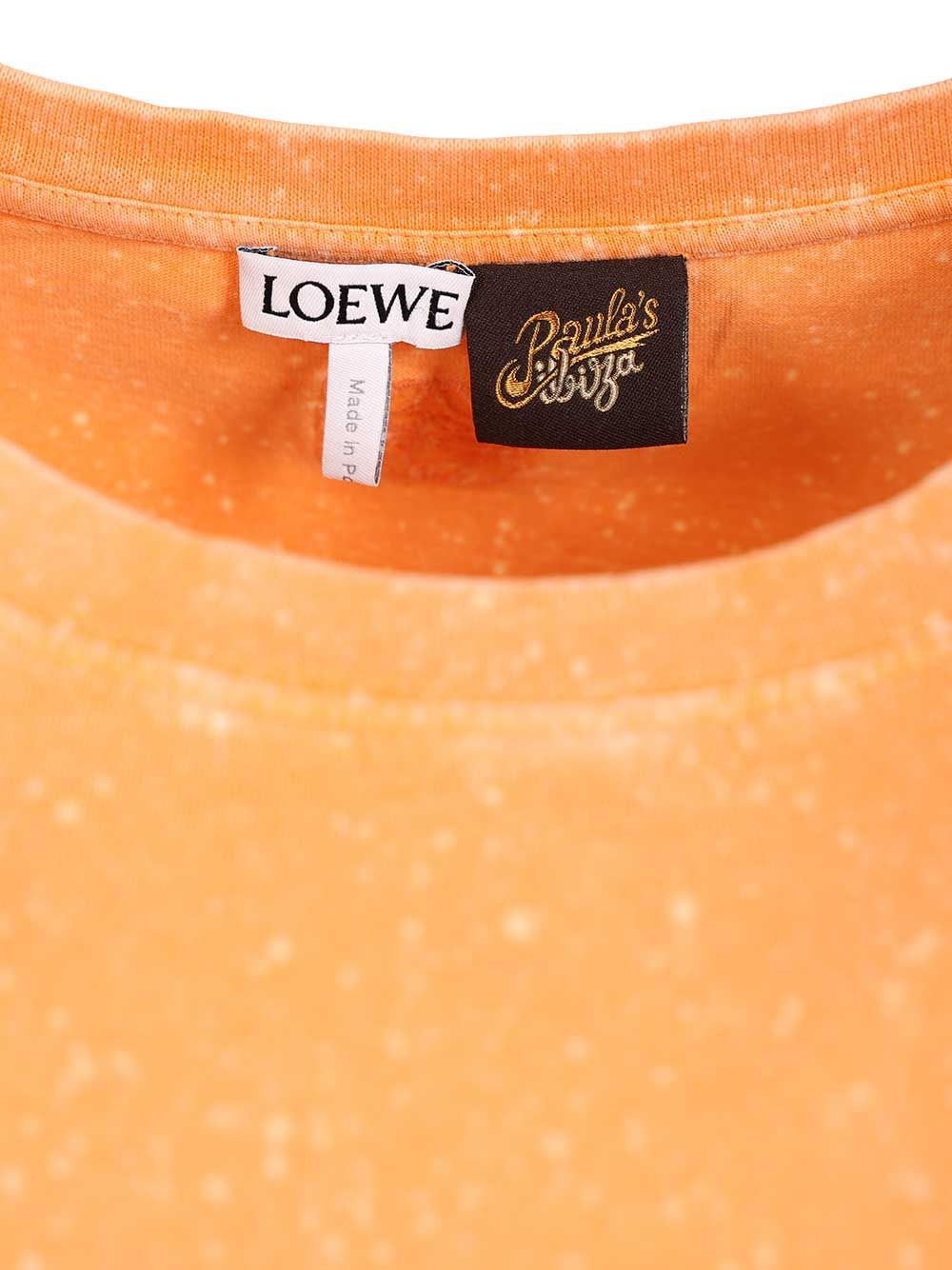 Loewe Paula's Ibiza Men Loose-Fit Cotton T-Shirt LOEWE