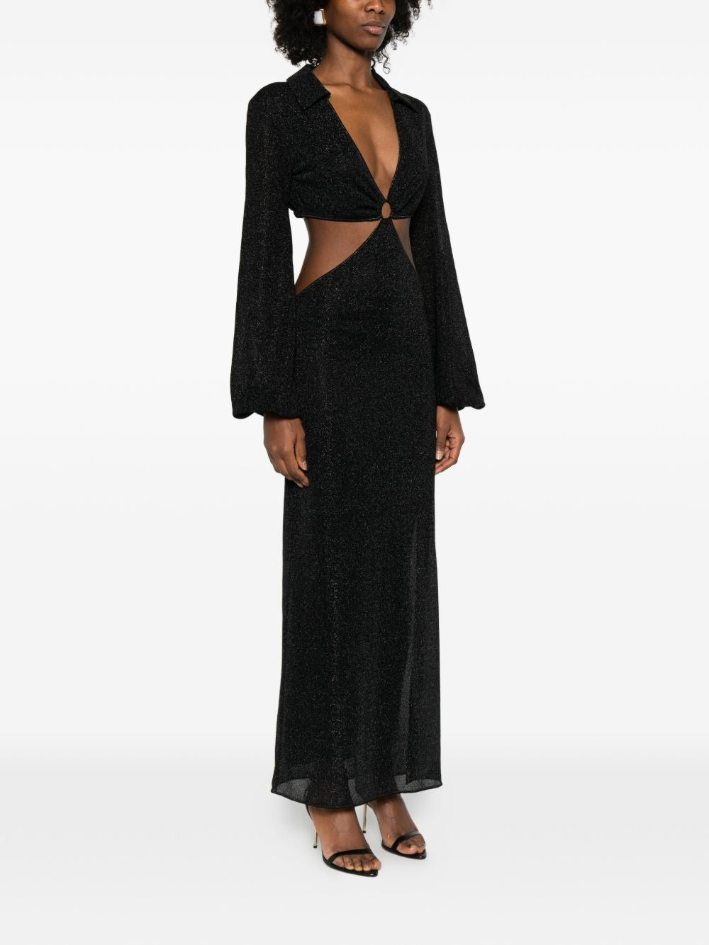 Oseree Women Lumière Long Dress With Cut-Out OSEREE