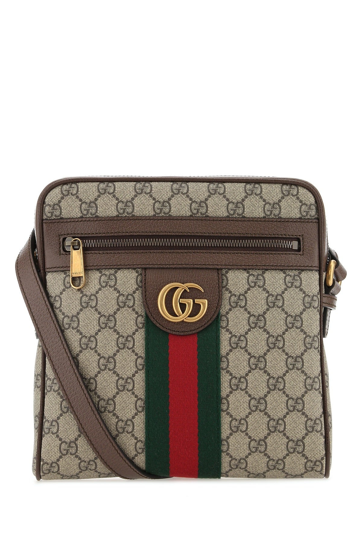 Gucci Men Gg Supreme Fabric Small Ophidia Crossbody Bag GUCCI