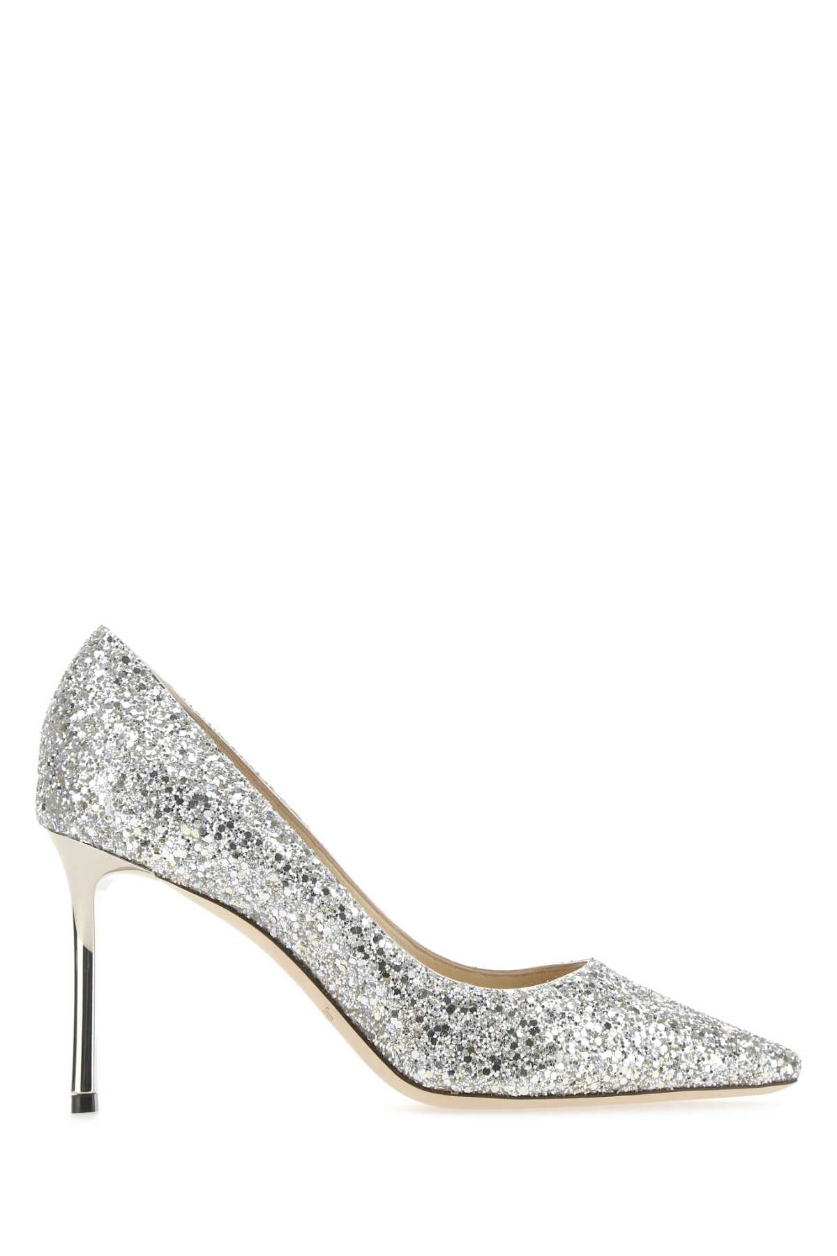 Jimmy Choo Women Embellished Leather Roma 85 Pumps JIMMY CHOO