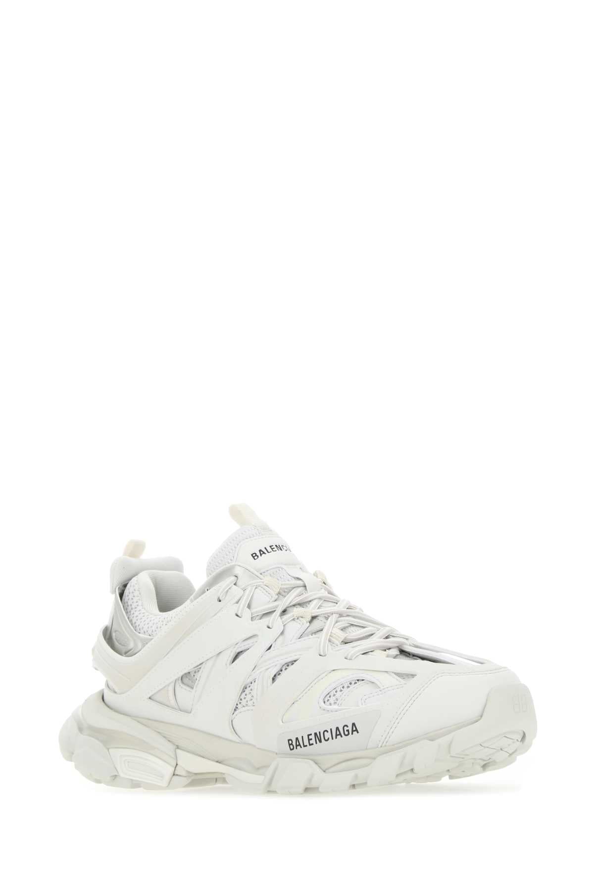 Balenciaga Men Two-Tone Mesh And Nylon Track Sneakers BALENCIAGA