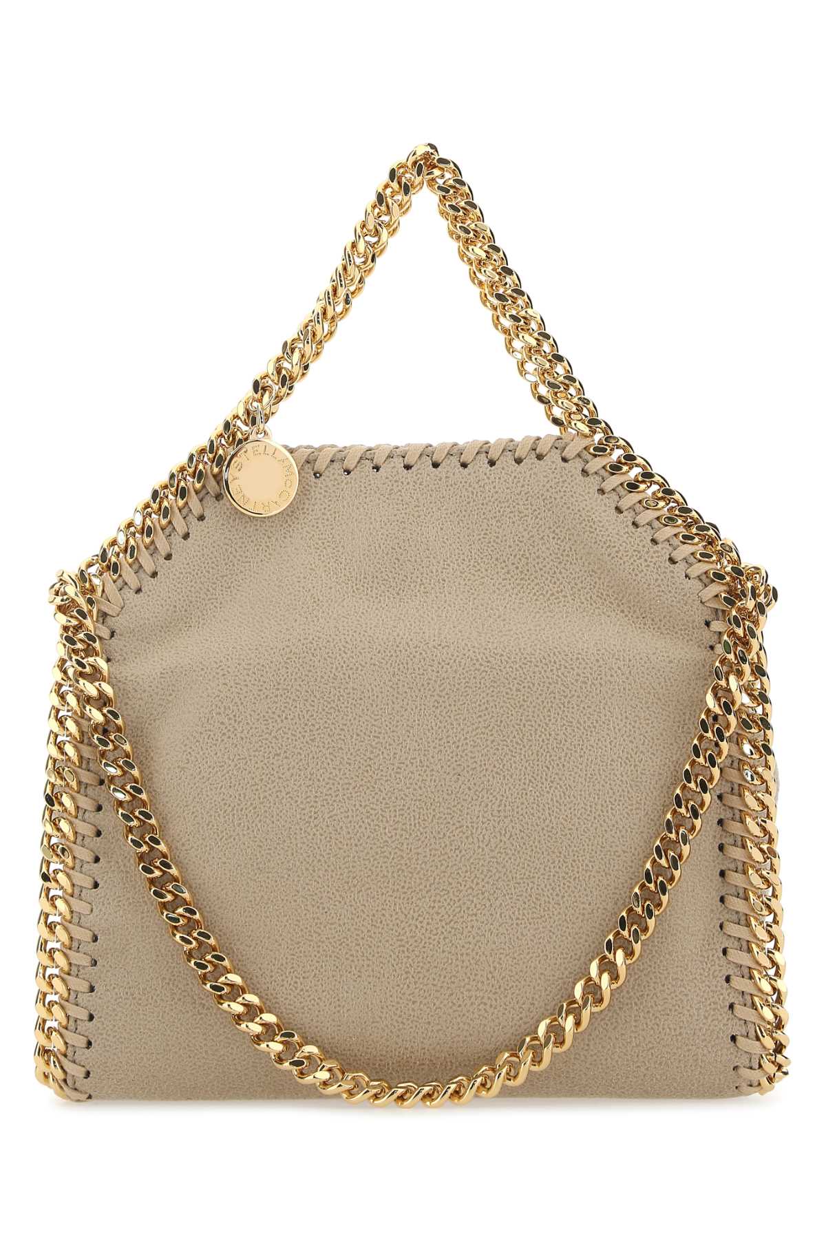 Stella Mccartney Women Sand Shaggy Deer Micro Falabella Handbag STELLA MCCARTNEY