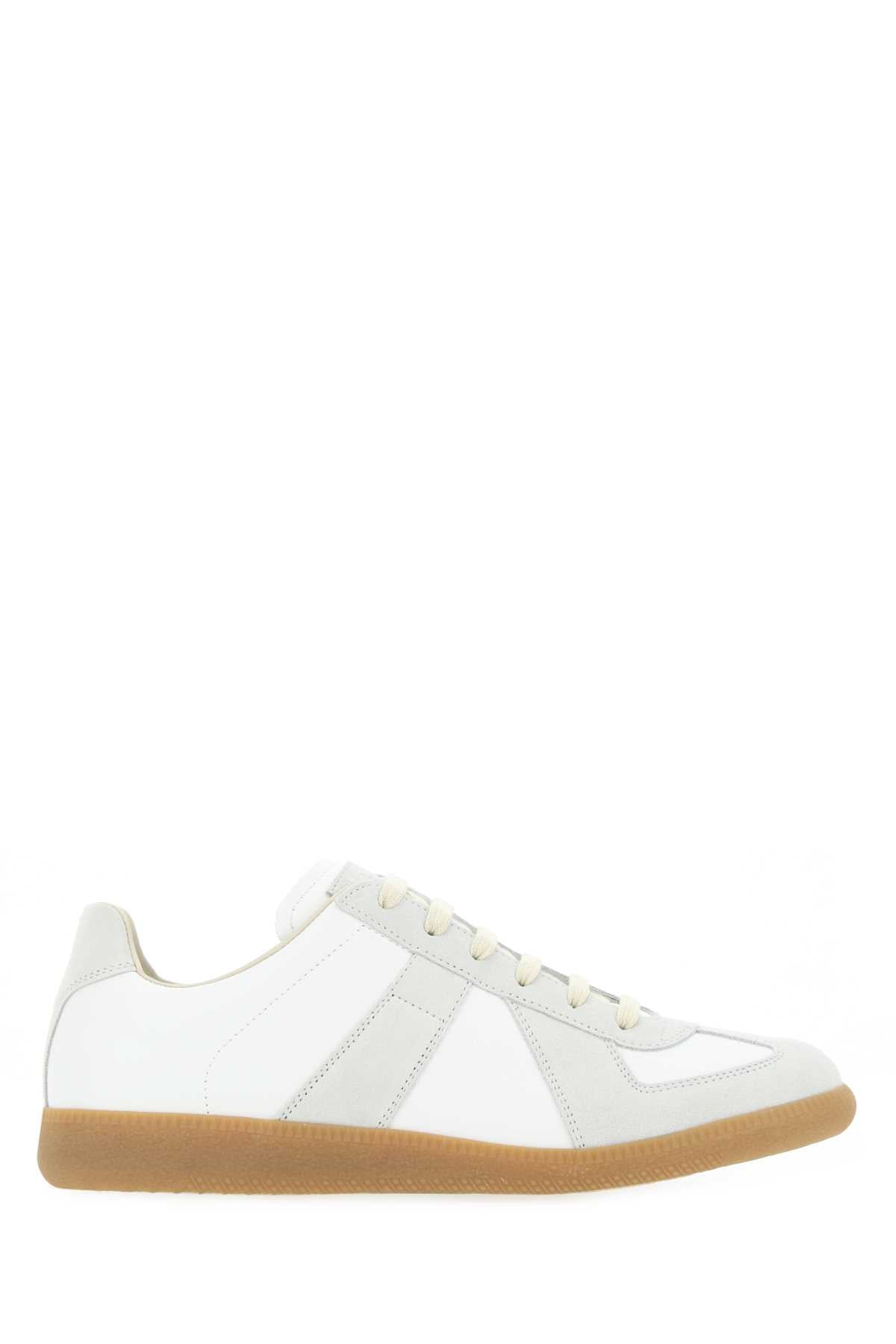 Maison Margiela Men Multicolor Leather Replica Sneakers MAISON MARGIELA