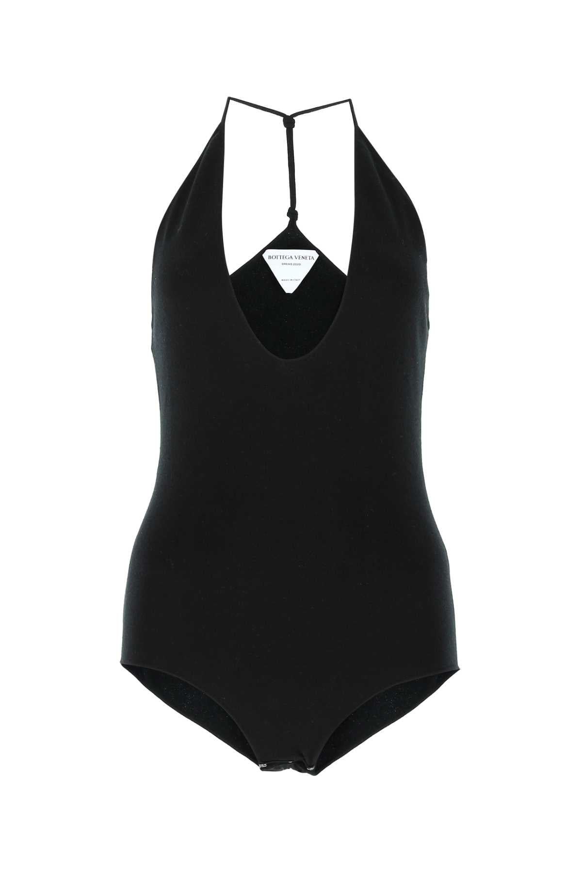 Bottega Veneta Women Black Cashmere Blend Bodysuit BOTTEGA VENETA