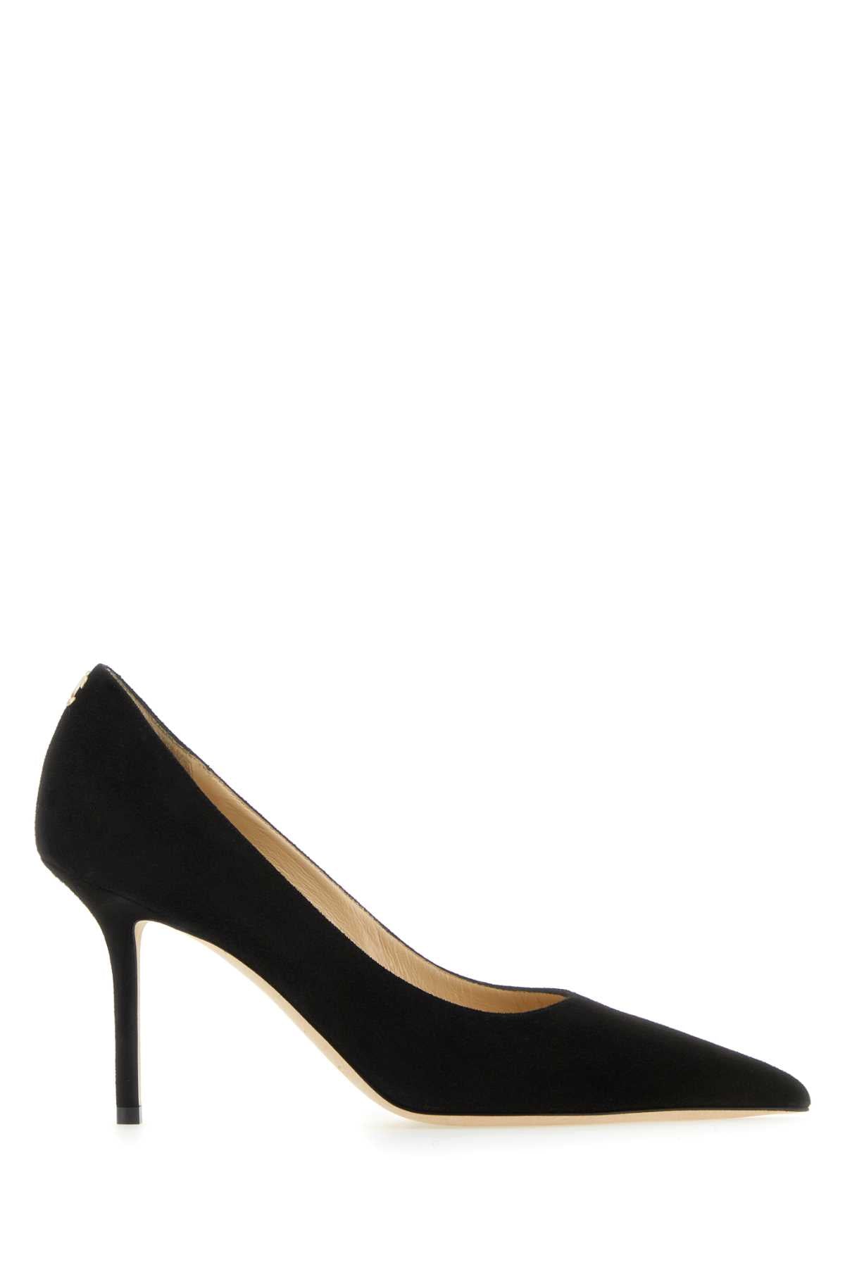 Jimmy Choo Women Black Suede Love 85 Pumps JIMMY CHOO