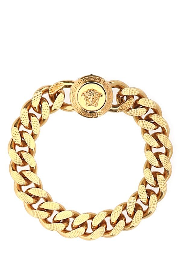 Versace Man Gold Metal Bracelet