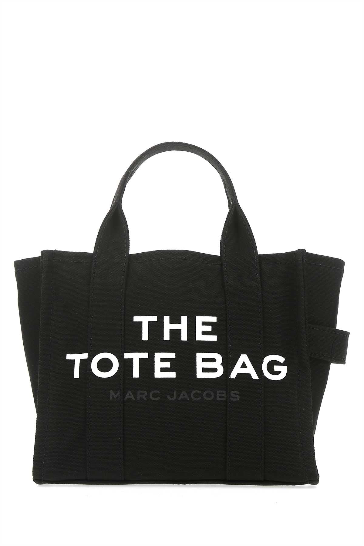 Marc Jacobs Women Black Canvas Mini The Tote Bag Handbag MARC JACOBS