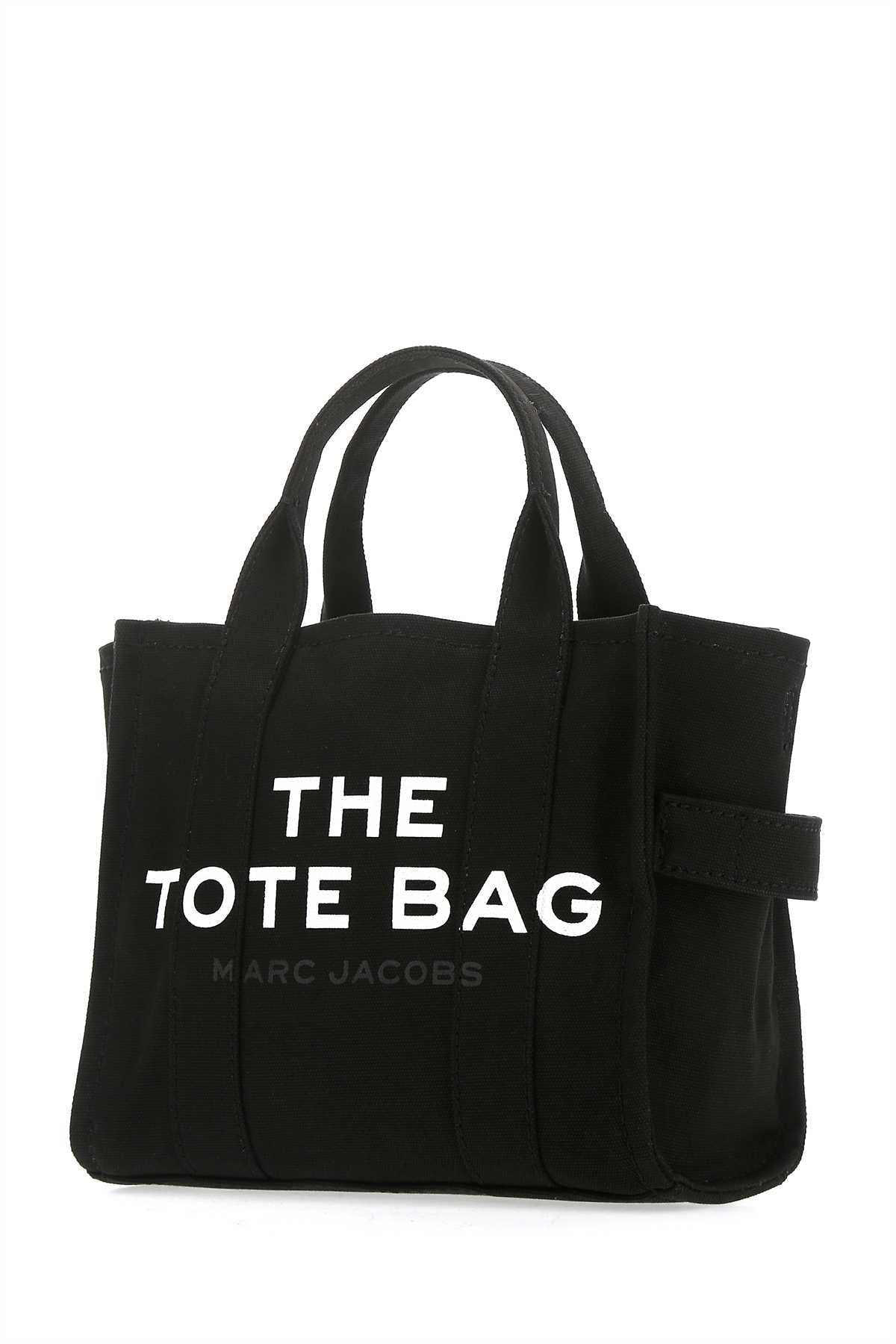 Marc Jacobs Women Black Canvas Mini The Tote Bag Handbag MARC JACOBS