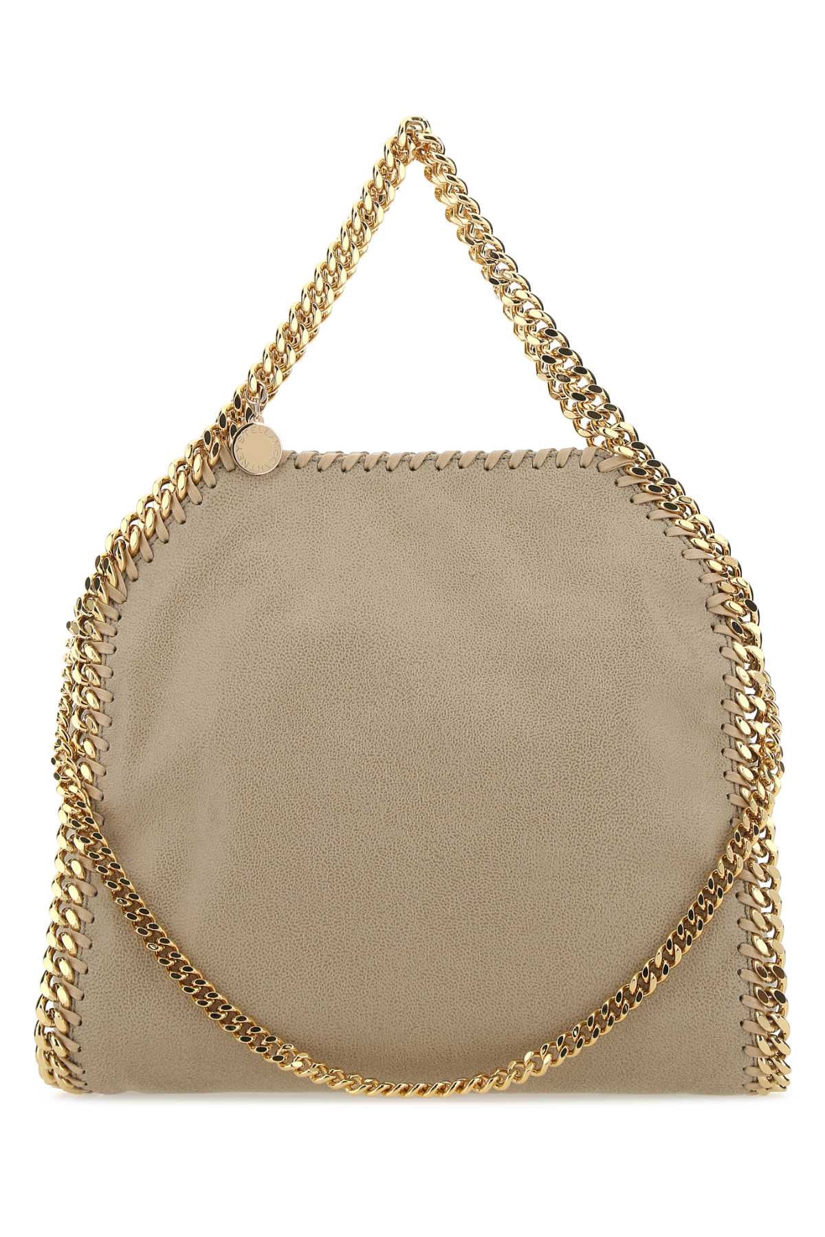 Stella Mccartney Women Cappuccino Shaggy Deer Mini Falabella Handbag STELLA MCCARTNEY