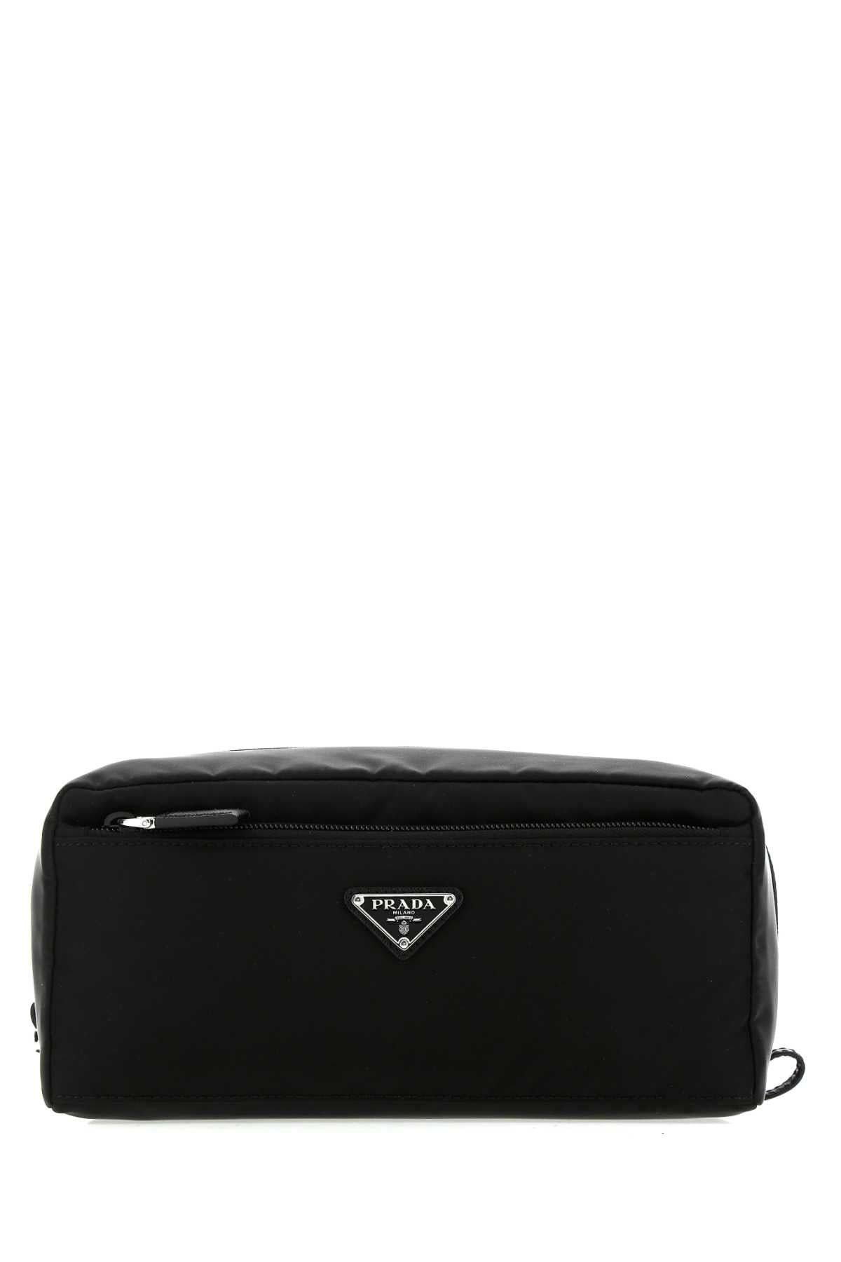 Prada Men Black Nylon Beauty Case PRADA
