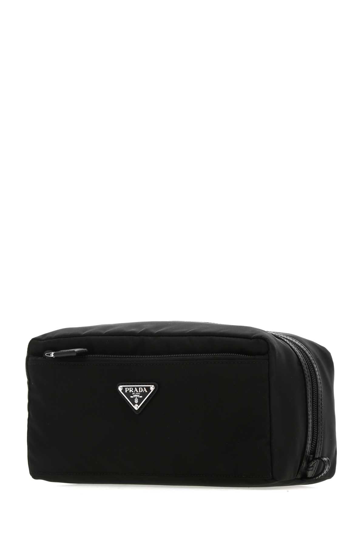 Prada Men Black Nylon Beauty Case PRADA