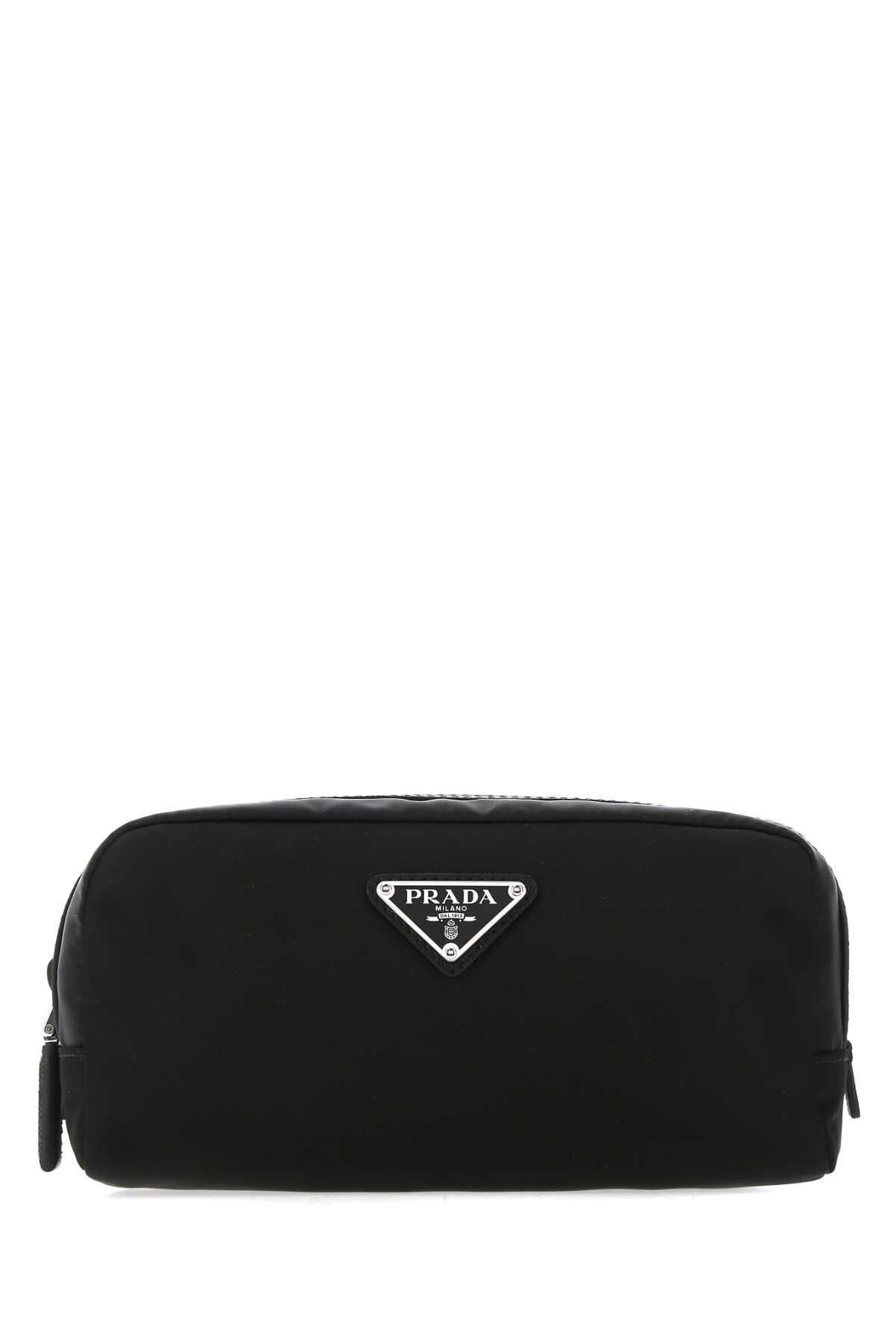Prada Men Black Re-Nylon Beauty Case PRADA