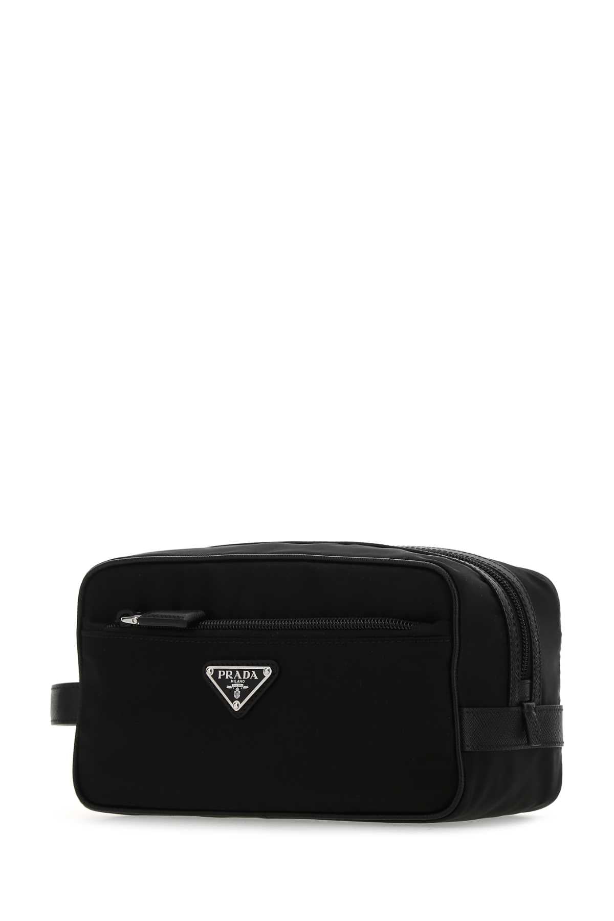 Prada Men Black Re-Nylon Beauty Case PRADA